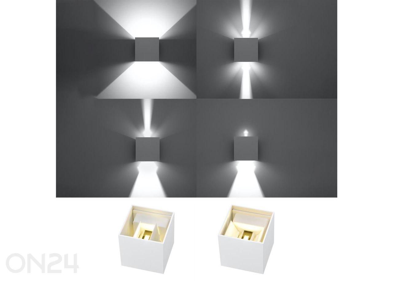 Seinävalaisin Luca LED kuvasuurennos