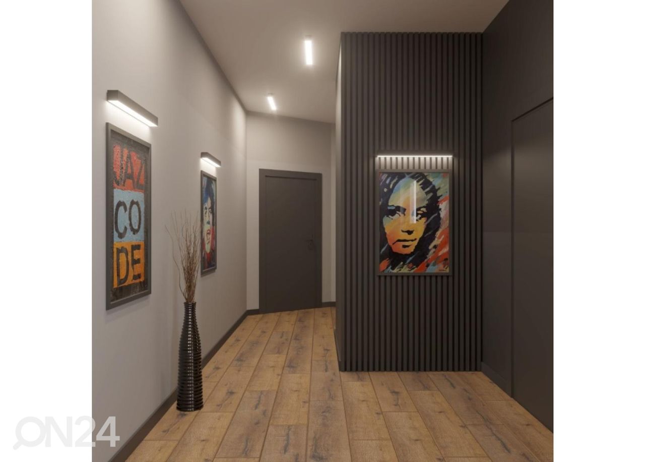 Seinävalaisin Pinne 118 kuvasuurennos