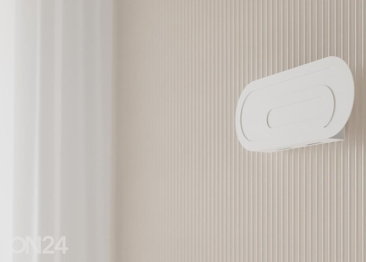 Seinävalaisin Saccon, valkoinen kuvasuurennos