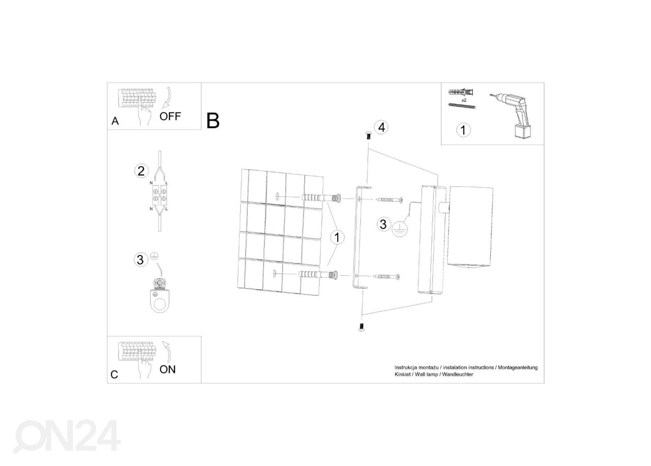Seinävalaisin Utti kuvasuurennos