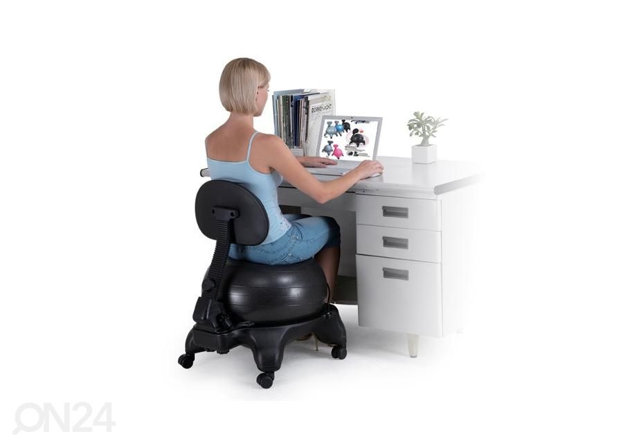 Selkänojallinen konttorituoli G-Chair inSPORTline kuvasuurennos