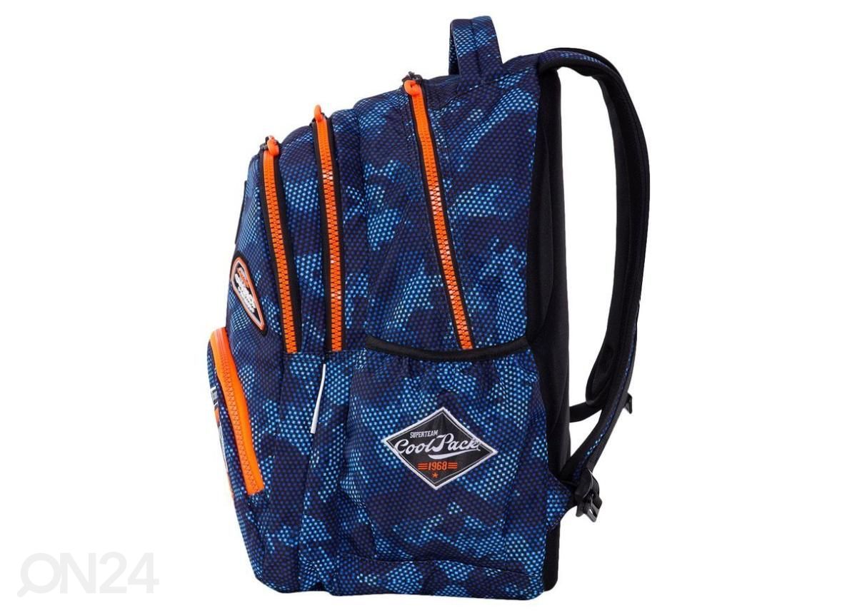 Selkäreppu CoolPack Bentley Badges B tumesinine 30 L kuvasuurennos