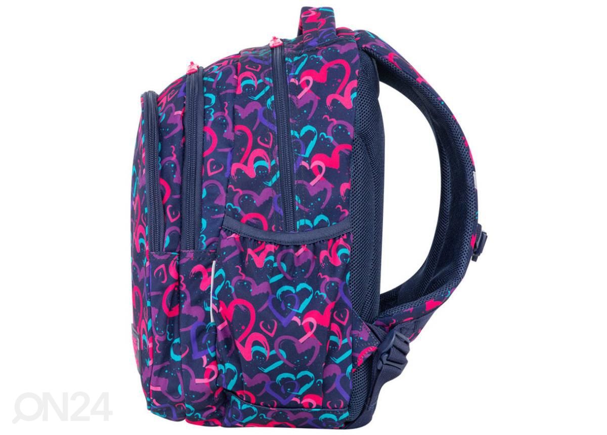 Selkäreppu CoolPack Jerry Drawing Hearts 21 L kuvasuurennos