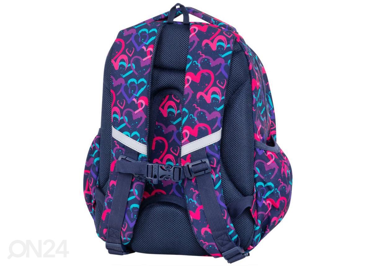 Selkäreppu CoolPack Jerry Drawing Hearts 21 L kuvasuurennos