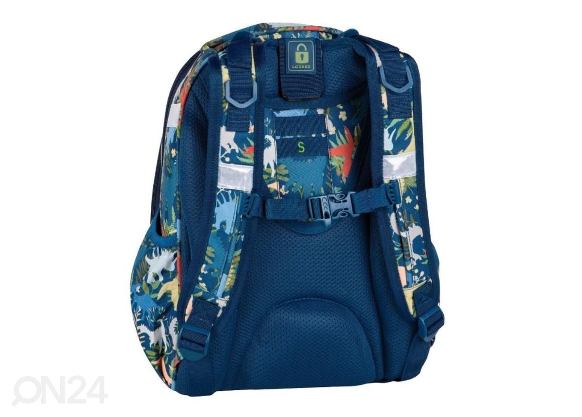 Selkäreppu CoolPack Turtle Dino Park 25 L kuvasuurennos