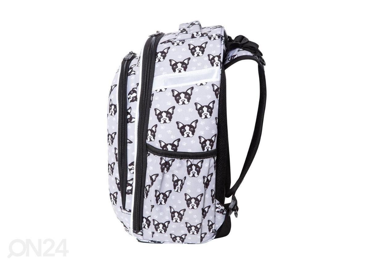 Selkäreppu CoolPack Turtle French Bulldogs 25 L kuvasuurennos