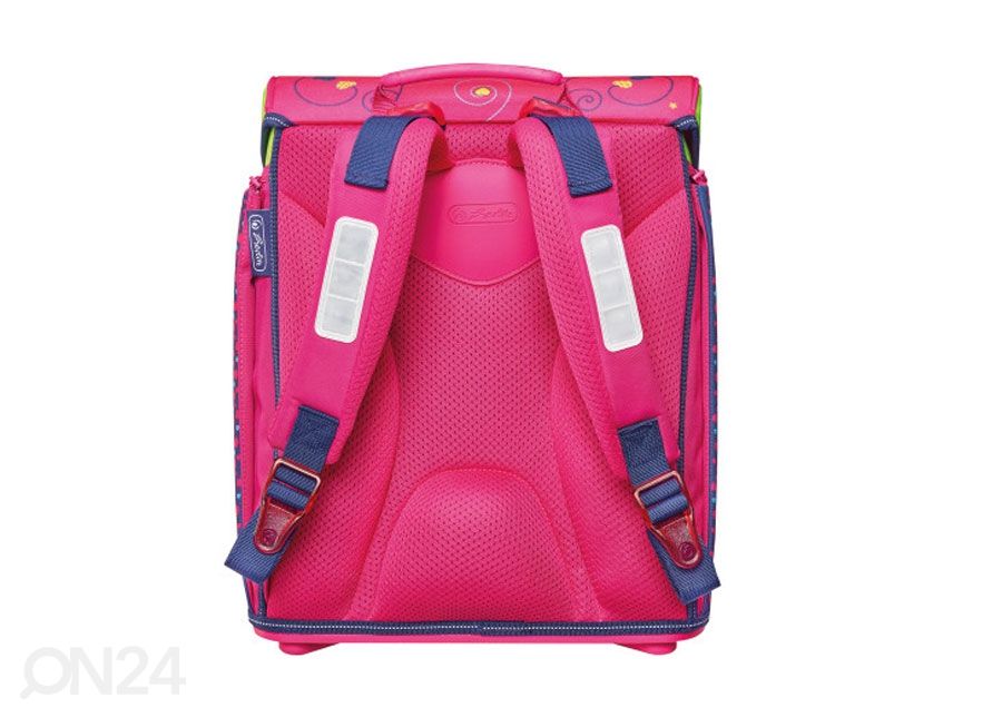 Selkäreppu Herlitz New Midi Pink Hearts kuvasuurennos