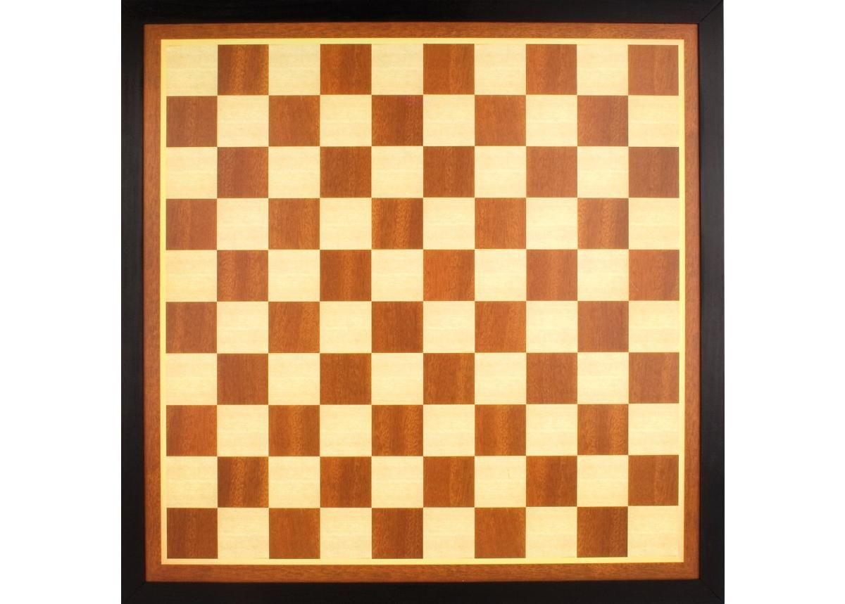 Shakki/tammi pelilauta 54,5x54,5 cm Abbey kuvasuurennos