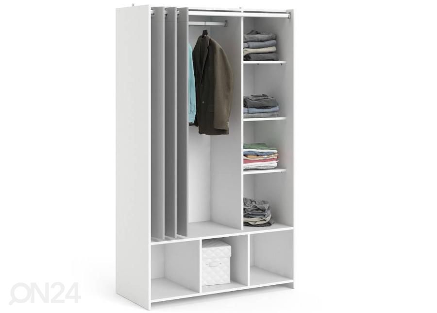 Siirrettävä vaatekaappi Kit 105 cm kuvasuurennos