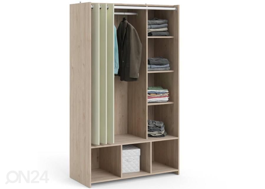 Siirrettävä vaatekaappi Kit 105 cm kuvasuurennos