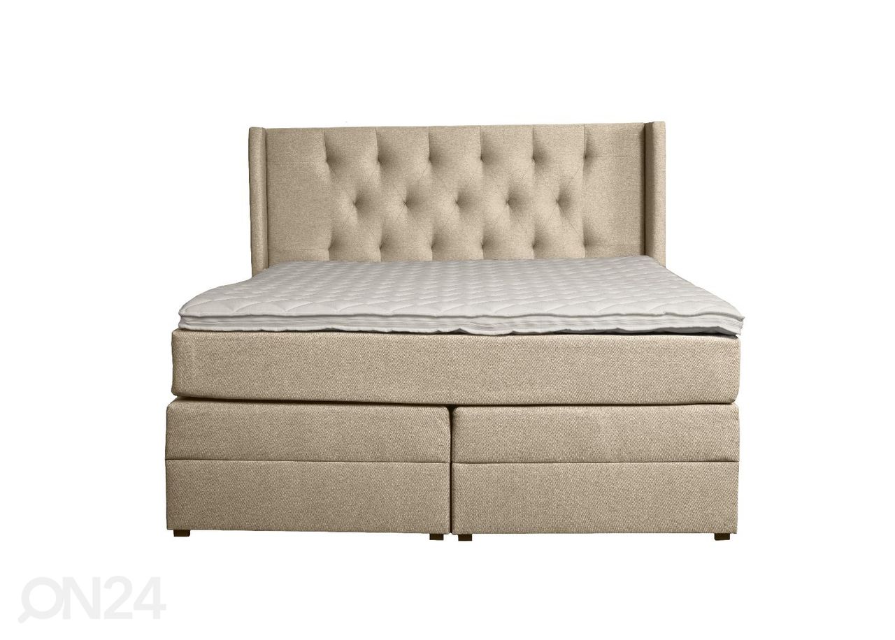 Sime Beds jenkkisänky vuodevaatelaatikoilla Sanna 140x210 cm kuvasuurennos