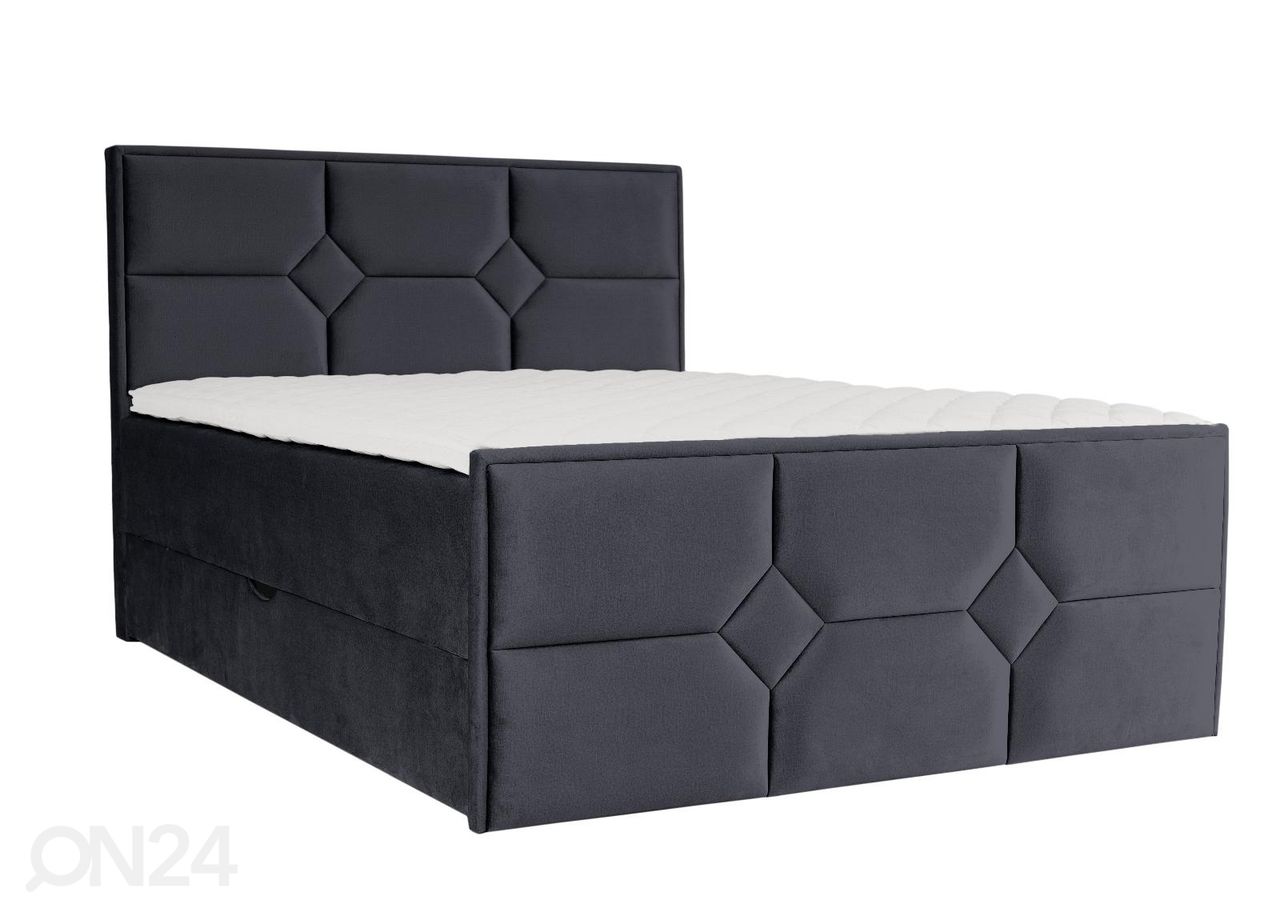 Sime Beds jenkkisänky vuodevaatelaatikolla Helena Mosaiik 160x200cm kuvasuurennos