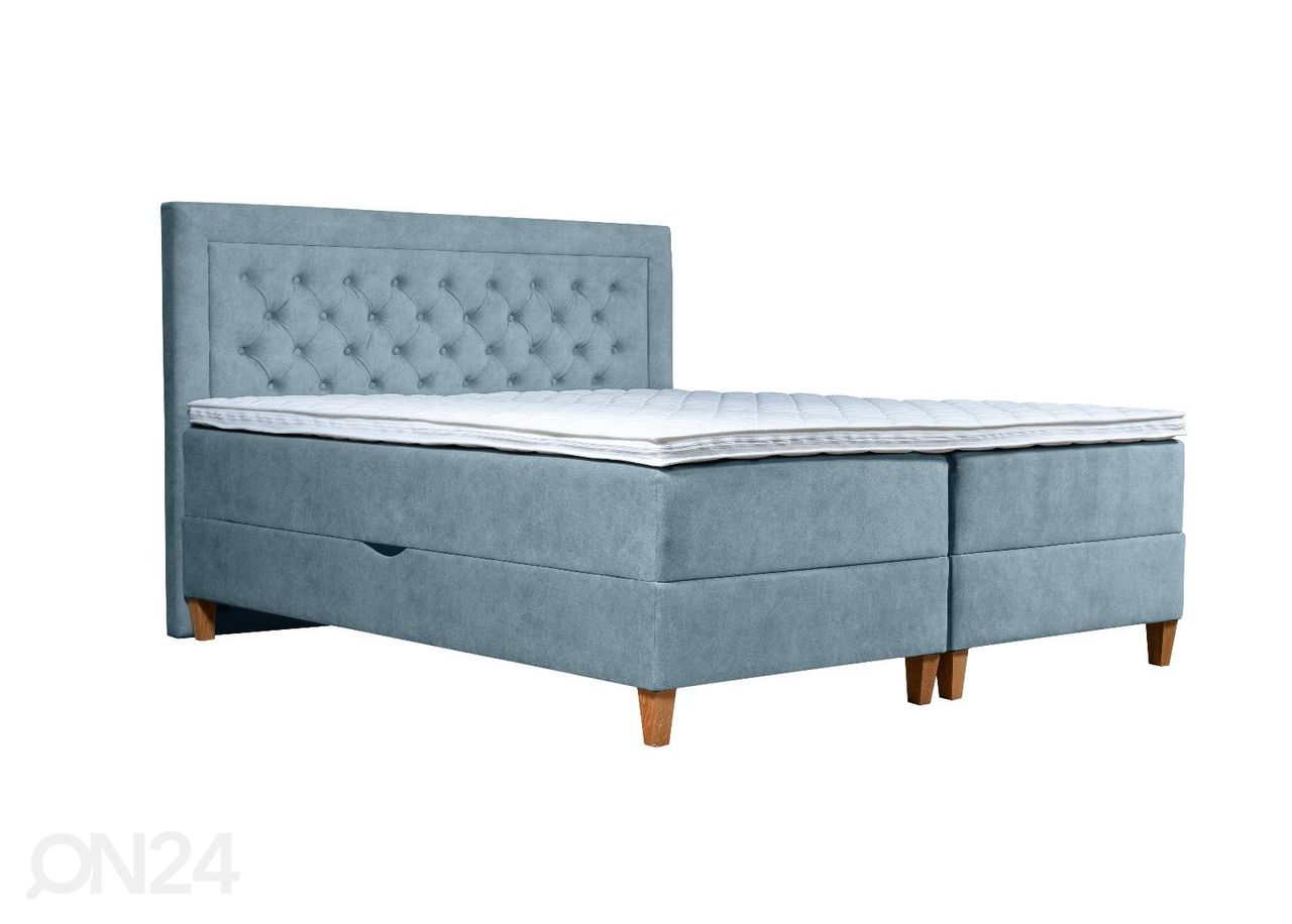 Sime Beds jenkkisänky vuodevaatelaatikolla Marleen 140x210 cm kuvasuurennos