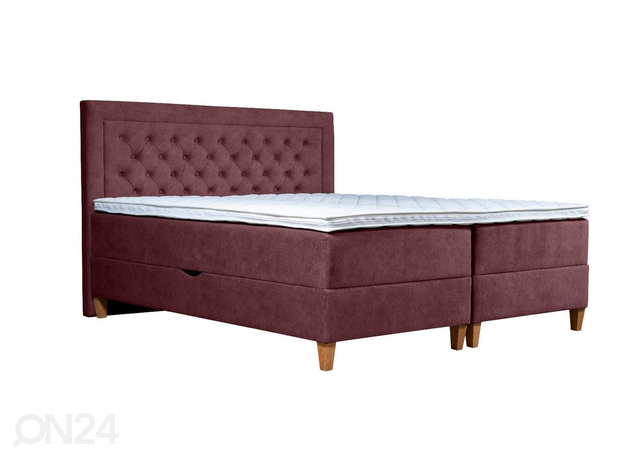 Sime Beds jenkkisänky vuodevaatelaatikolla Marleen 140x210 cm kuvasuurennos