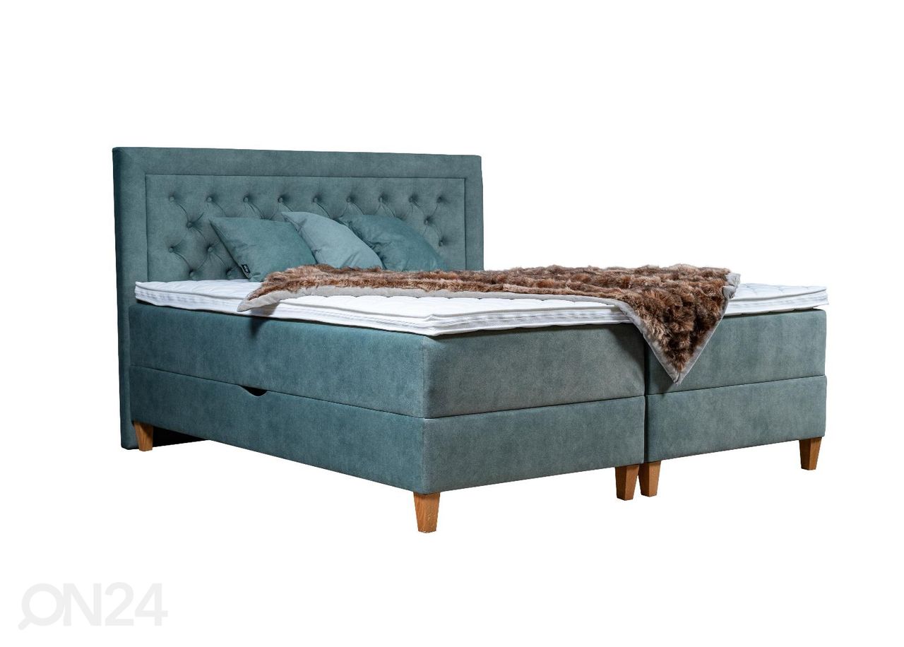 Sime Beds jenkkisänky vuodevaatelaatikolla Marleen 140x210 cm kuvasuurennos