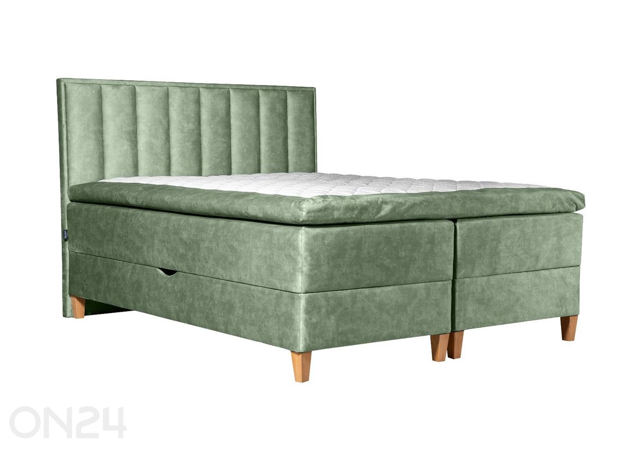 Sime Beds jenkkisänky vuodevaatelaatikolla Mileen 160x210 cm kuvasuurennos