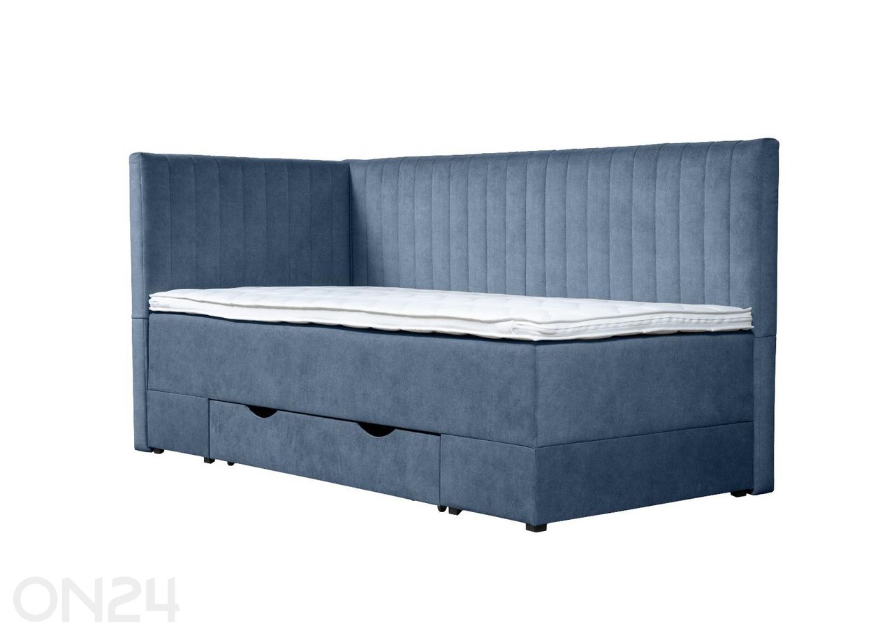 Sime Beds jenkkisänky vuodevaatelaatikolla Nora 80x190 cm kuvasuurennos