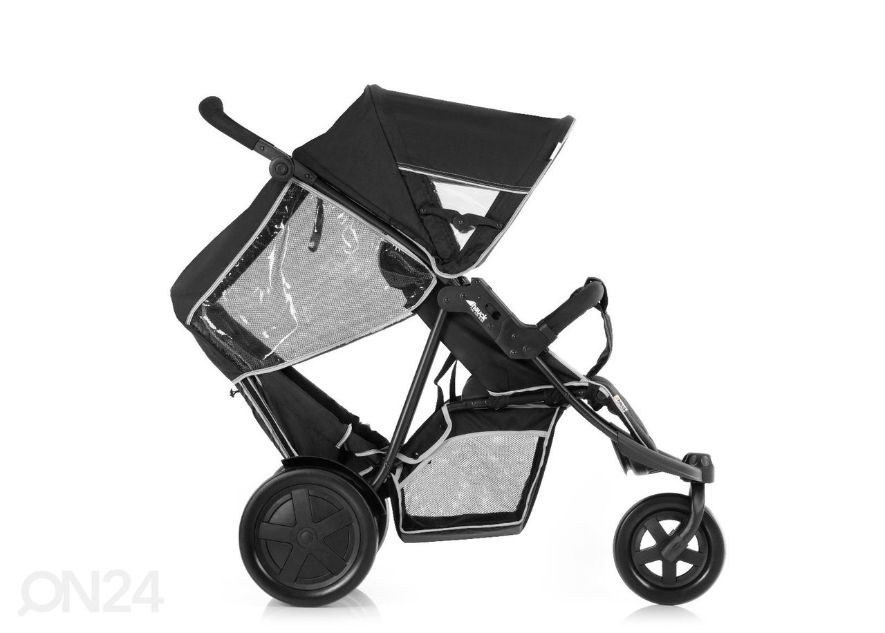 Sisarusrattaat Hauck Essential Freerider SH12 musta kuvasuurennos