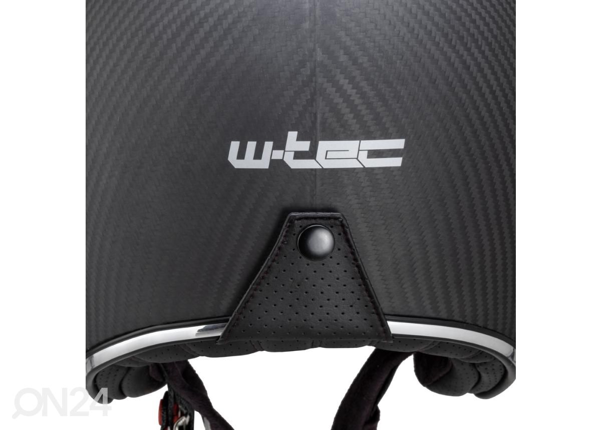 Skootterikypärä W-TEC Vacabro SWBH Matt Carbon Pure kuvasuurennos
