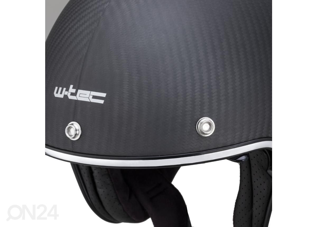 Skootterikypärä W-TEC Vacabro SWBH Matt Carbon Pure kuvasuurennos
