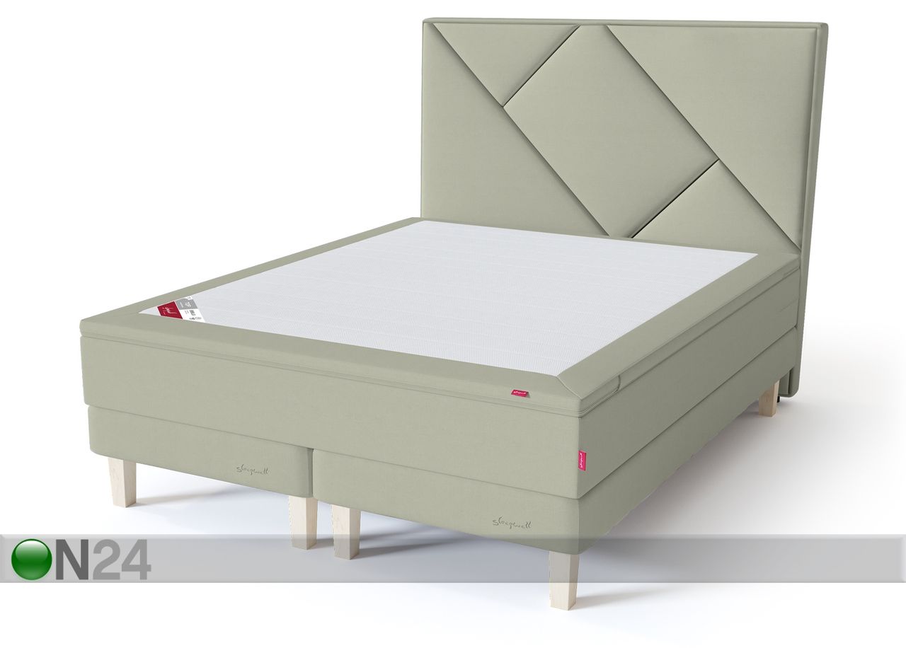 Sleepwell RED jenkkisänky pohjarungolla jäykkä 180x200 cm kuvasuurennos