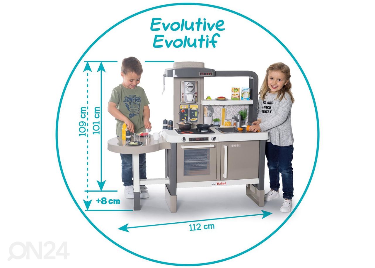 Smoby elektroninen keittiö Tefal Evolutive kuvasuurennos