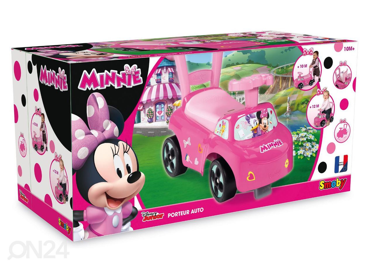 Smoby potkuauto Minni Hiiri kuvasuurennos
