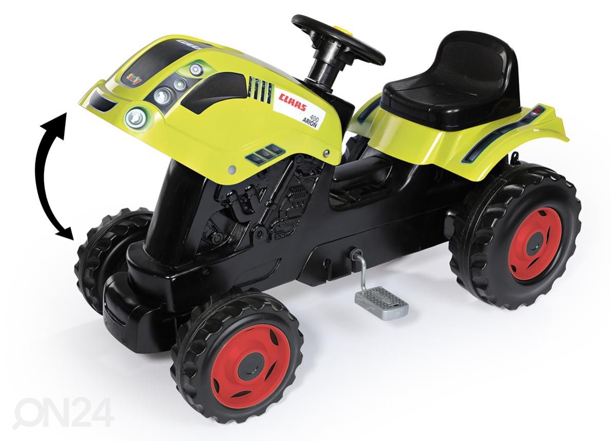 Smoby traktori Claas Farmer XL + peräkärry kuvasuurennos