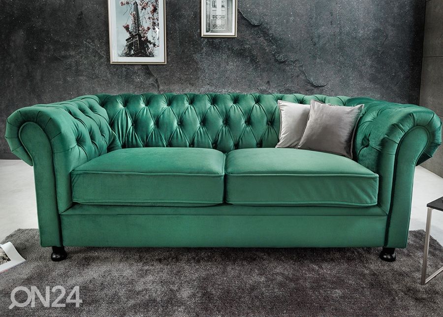 Sohva Chesterfield kuvasuurennos