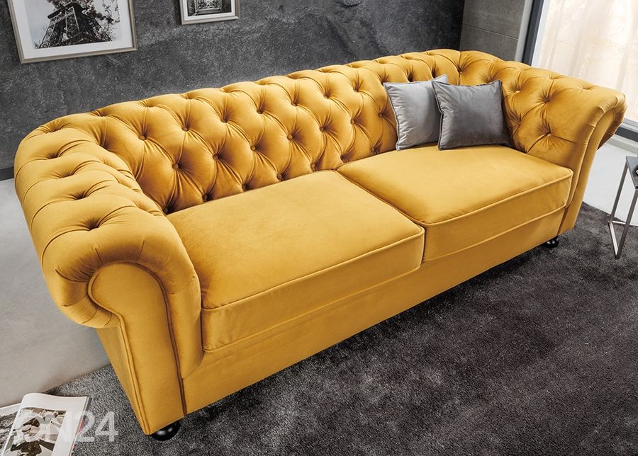 Sohva Chesterfield kuvasuurennos