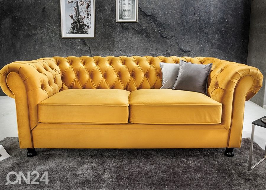 Sohva Chesterfield kuvasuurennos