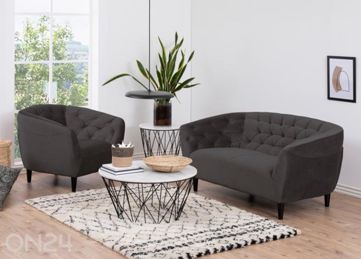 Sohva Clovis 2-istuttava kuvasuurennos