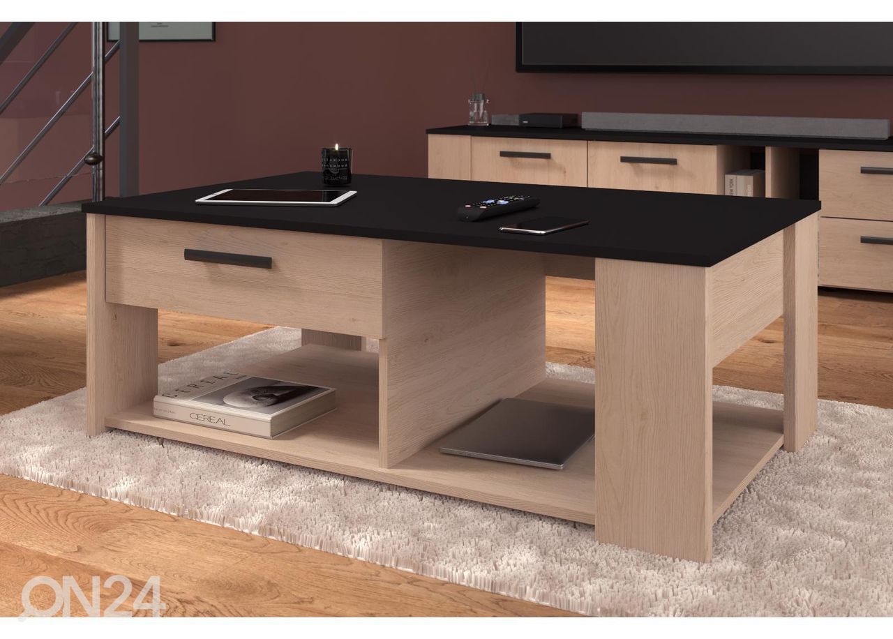 Sohvapöytä Helma 110x42 cm kuvasuurennos
