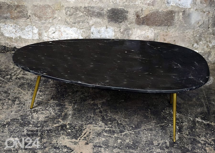Sohvapöytä Marble 110x55 cm kuvasuurennos