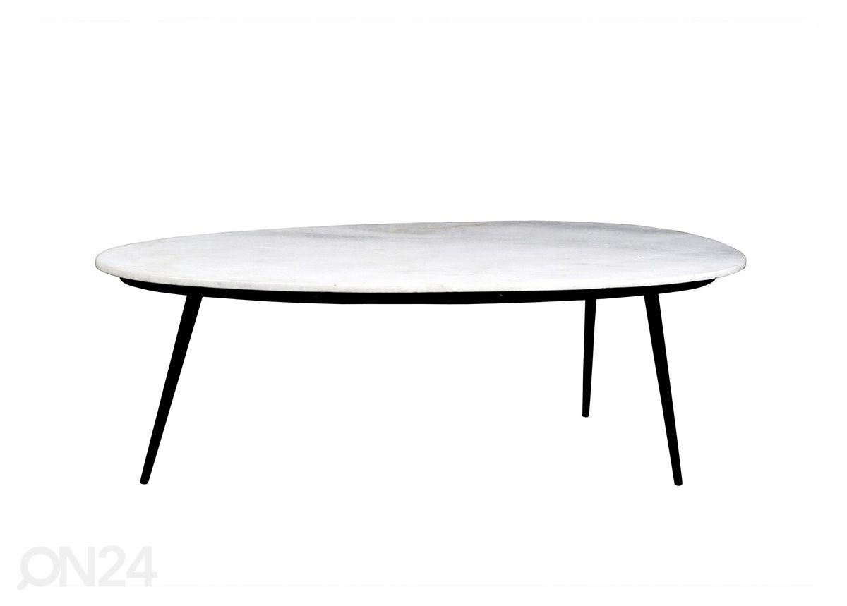Sohvapöytä Marble 110x55 cm kuvasuurennos