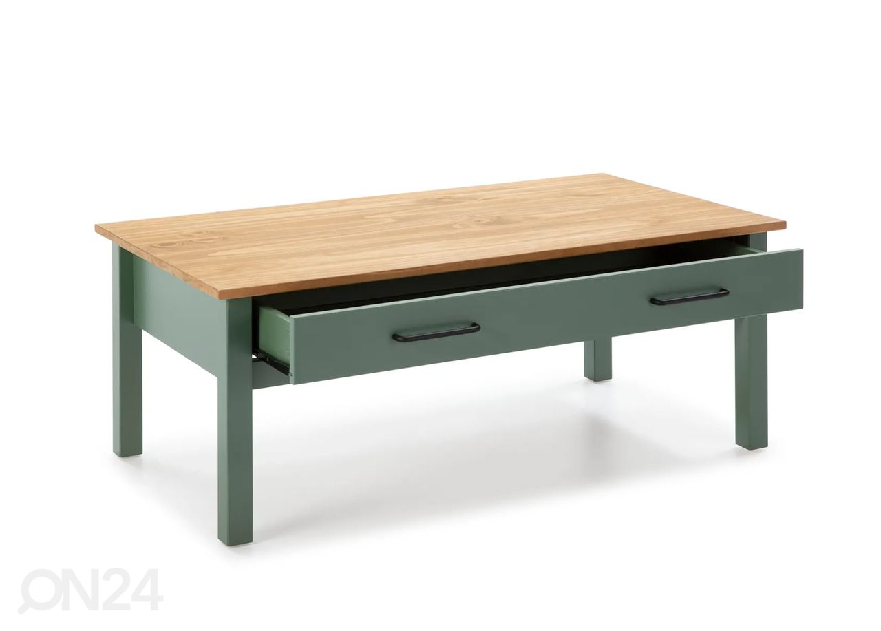 Sohvapöytä Miranda Green 100x55 cm kuvasuurennos