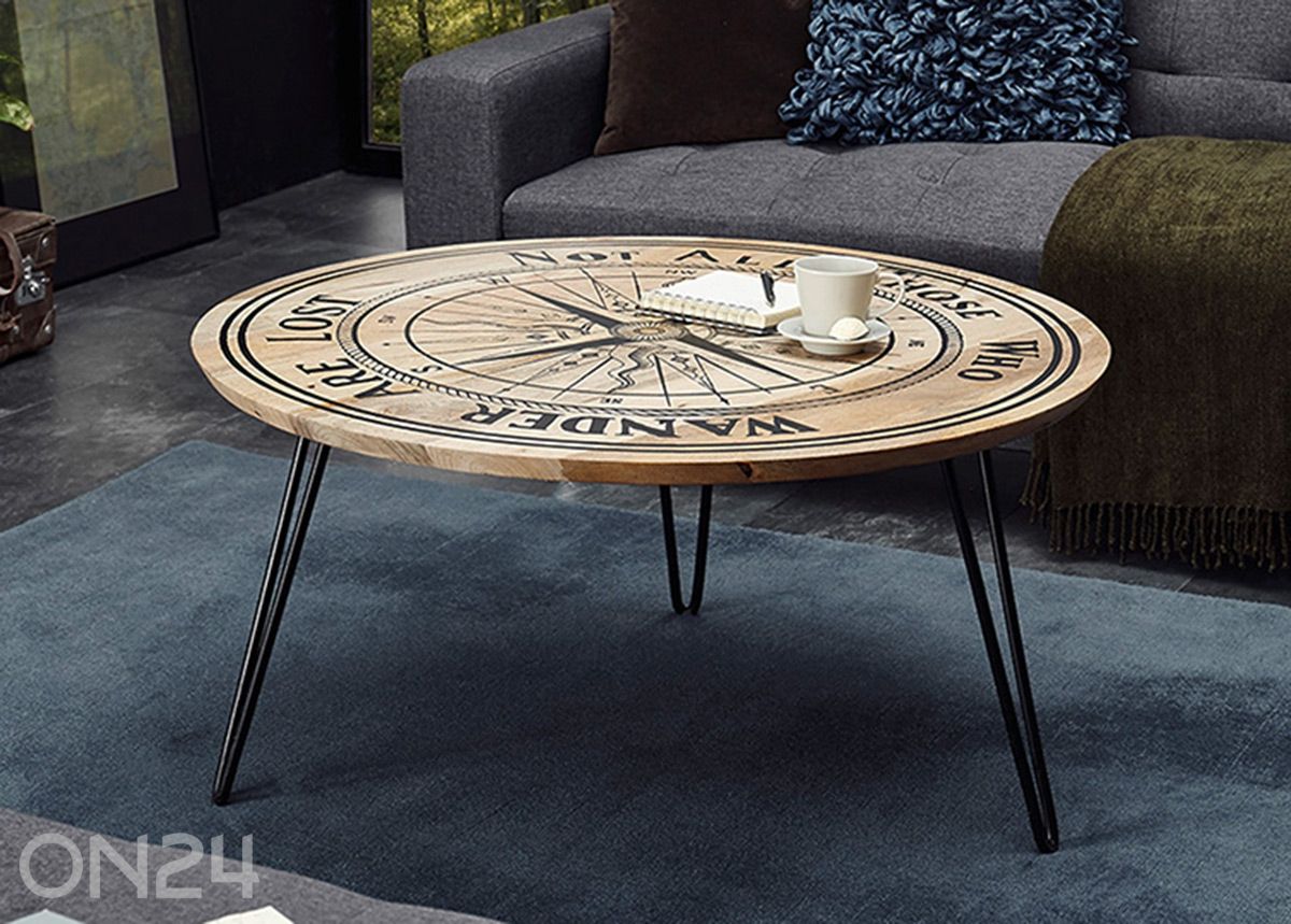 Sohvapöytä Nevis Ø 90 cm kuvasuurennos