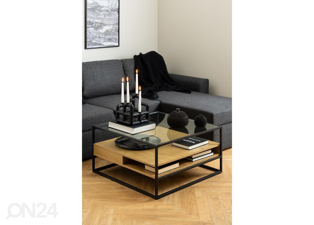 Sohvapöytä Ralf 80x80 cm kuvasuurennos
