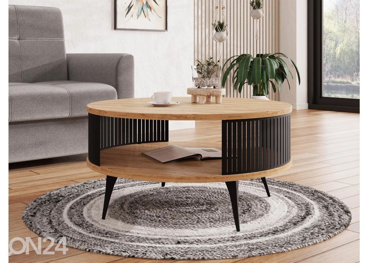 Sohvapöytä Ronni Ø 75 cm kuvasuurennos