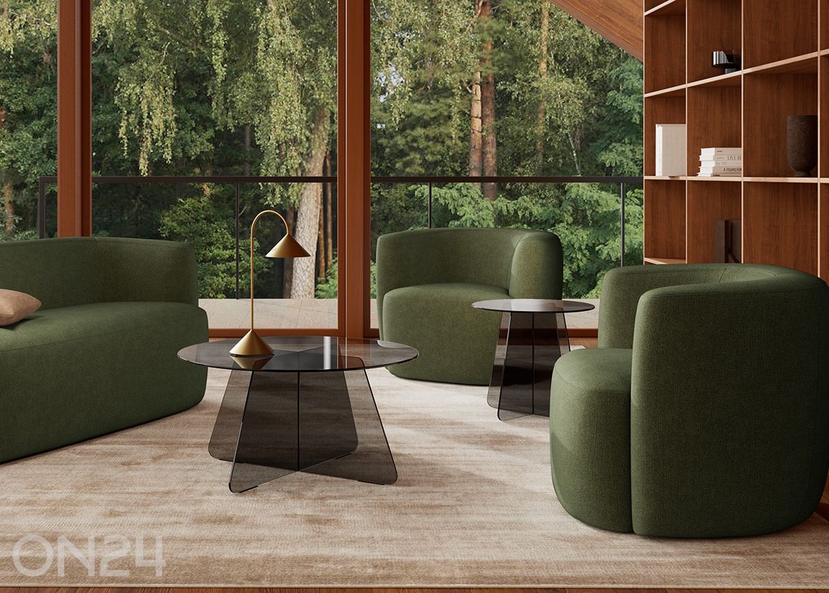 Sohvapöytä Samos Ø80 cm kuvasuurennos