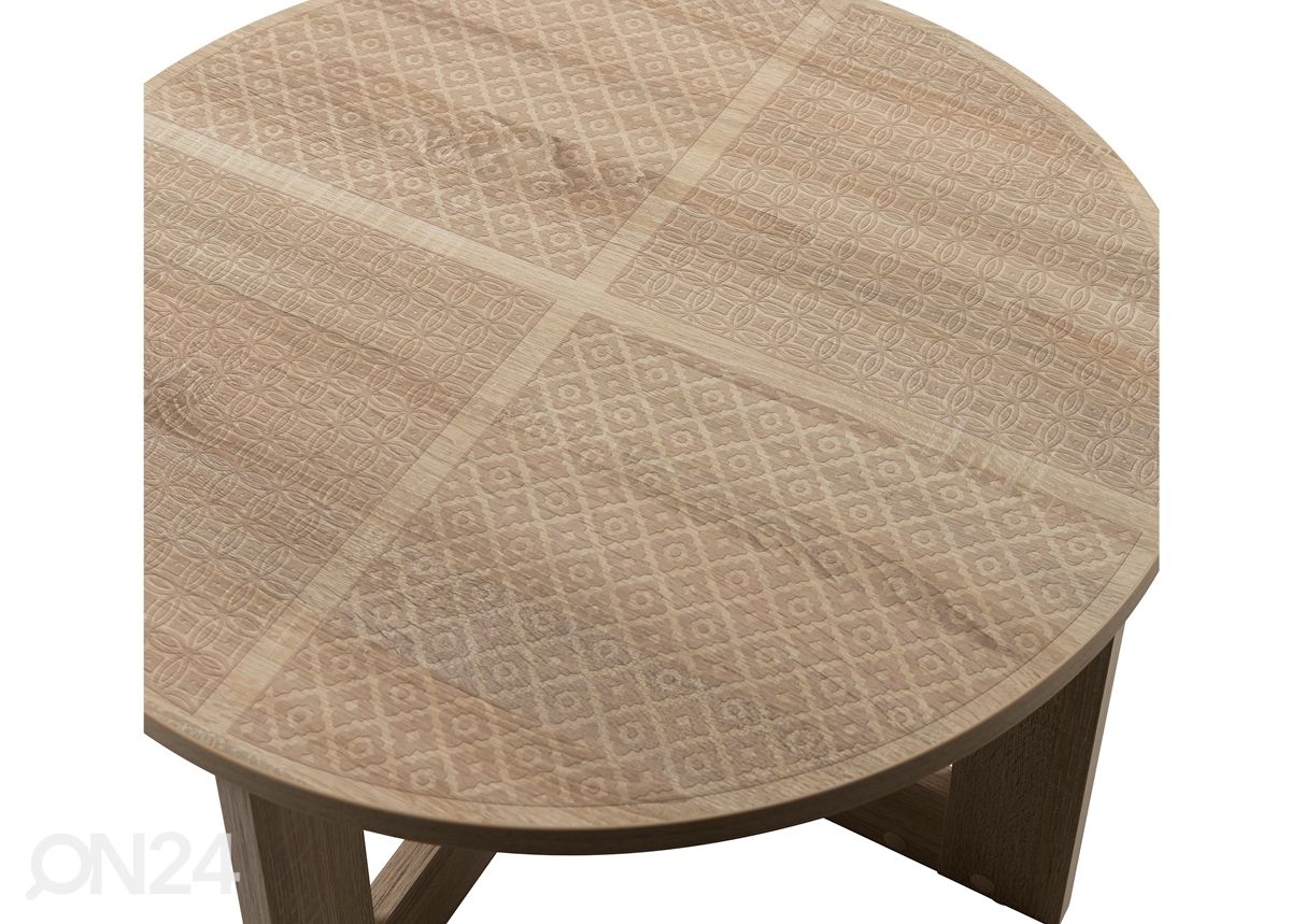 Sohvapöytä Tika Ø 82 cm kuvasuurennos