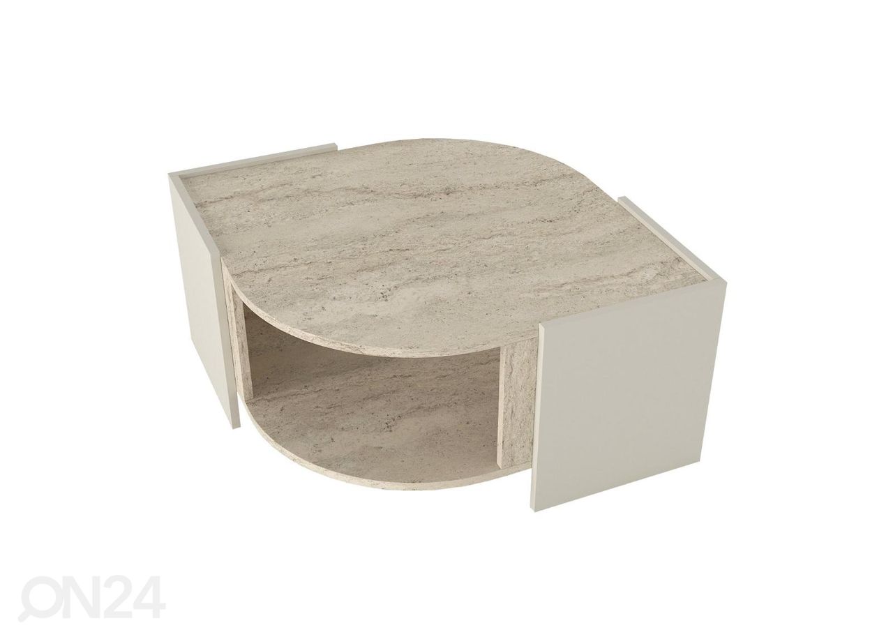 Sohvapöytä Travertine kuvasuurennos