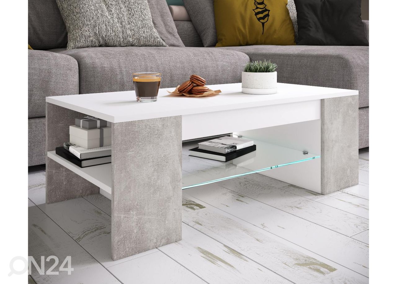 Sohvapöytä Tunas 100x50 cm kuvasuurennos