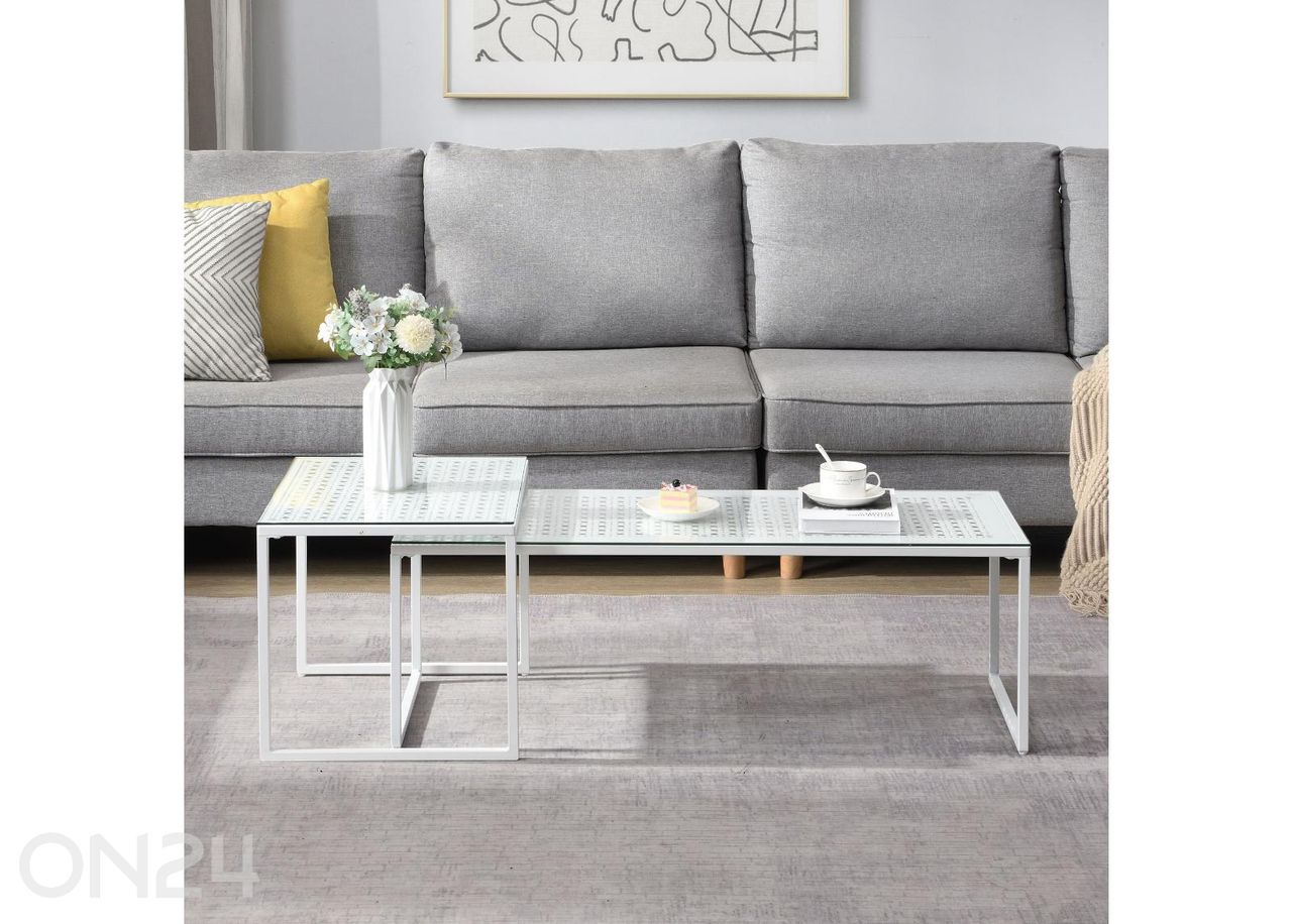 Sohvapöytäsetti 50x100 cm kuvasuurennos