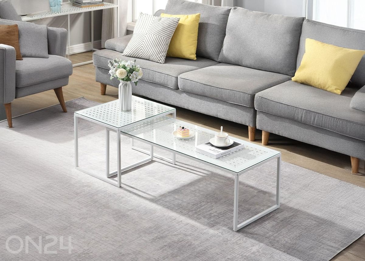 Sohvapöytäsetti 50x100 cm kuvasuurennos