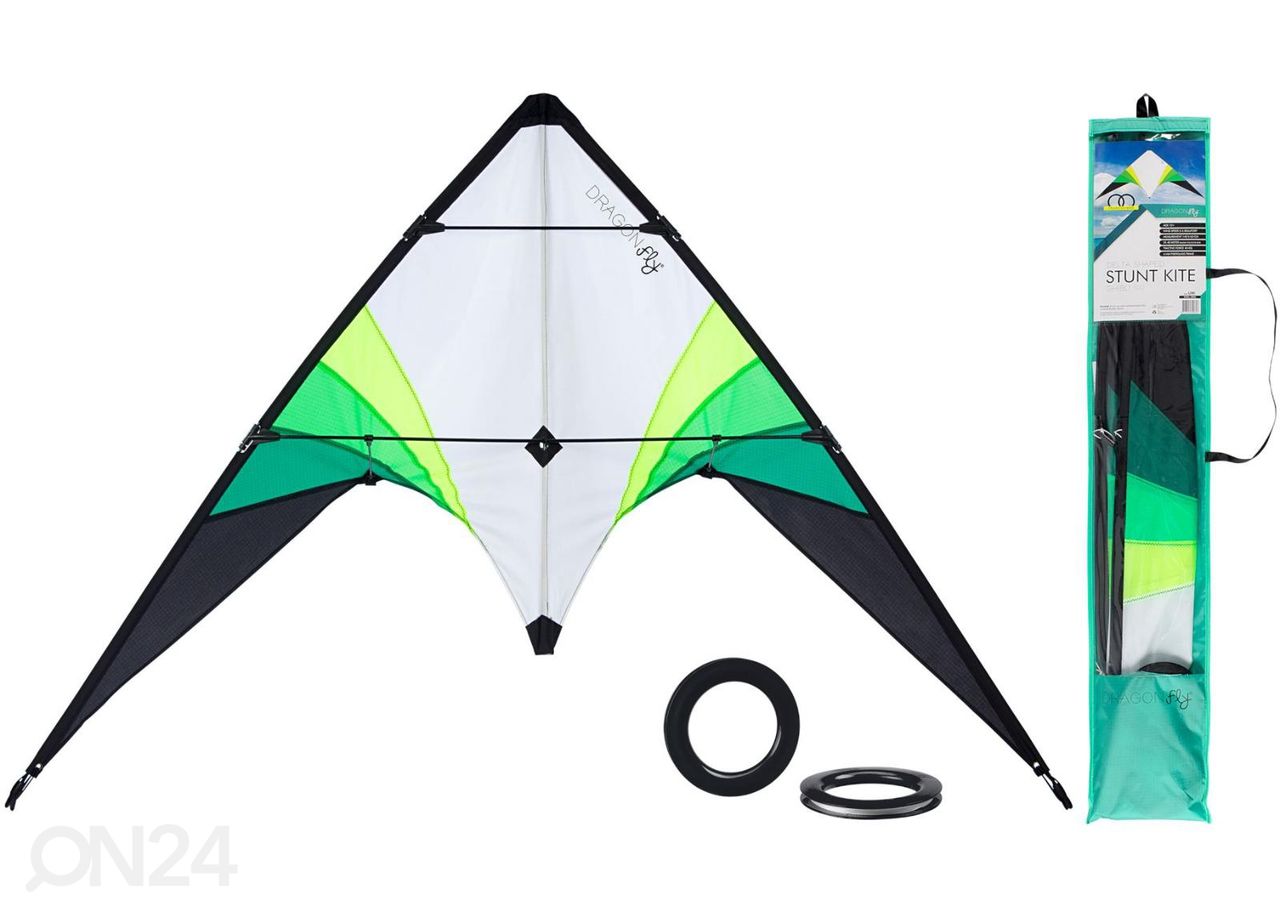 Stunt-leija Stunt Kite Ghibli 140 Dragon Fly kuvasuurennos