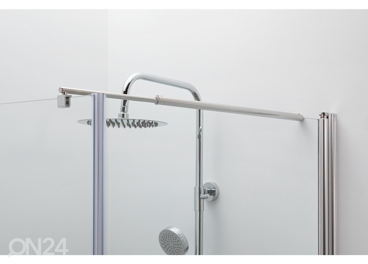 Suihkunurkka Faschino 80x80 cm, kirkas kuvasuurennos