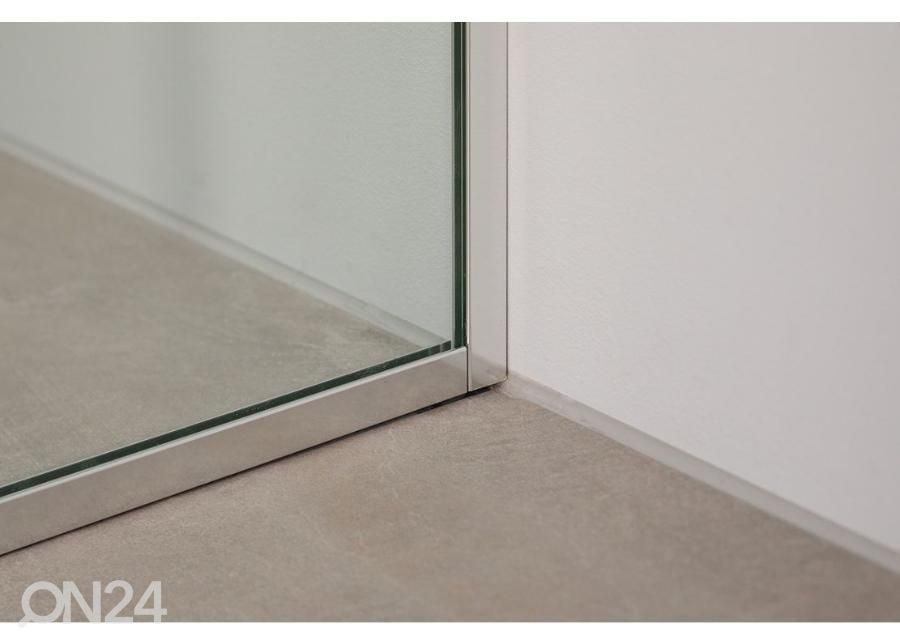 Suihkuseinä Conforto 90 cm, kirkas kuvasuurennos