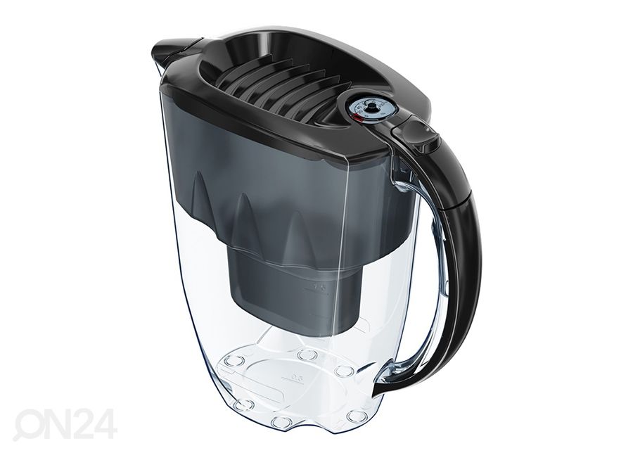 Suodatinkannu Aquaphor Amethyst MAXFOR + 2,8 L, musta kuvasuurennos