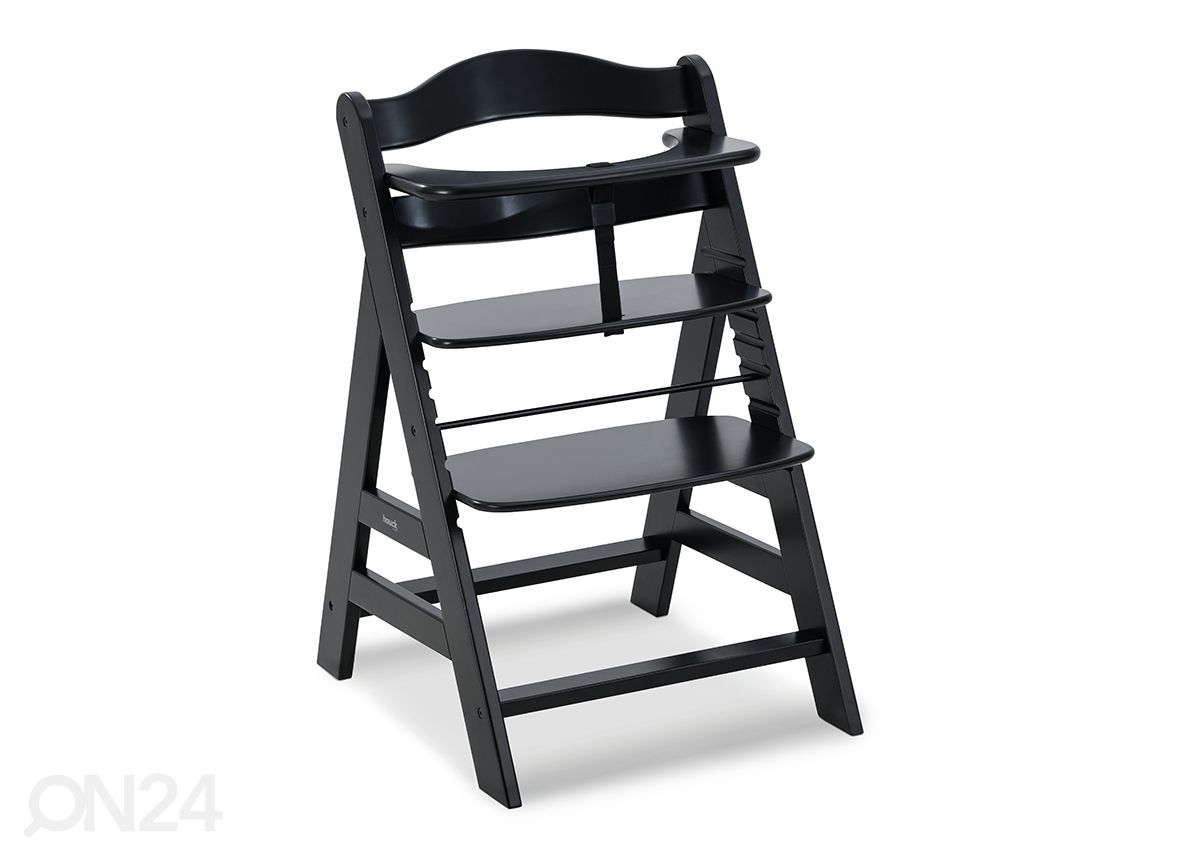 Syöttötuoli Hauck Comfort Alpha+ mustat osat kuvasuurennos
